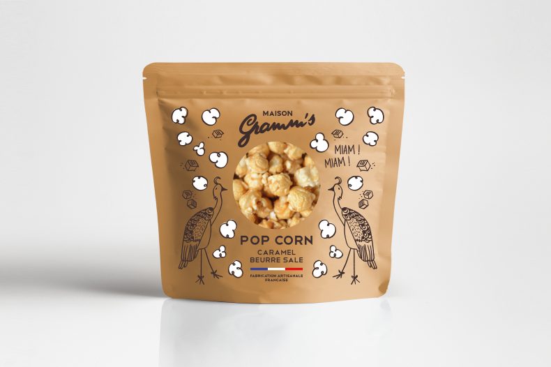 Identité de marque et packaging Gramm's